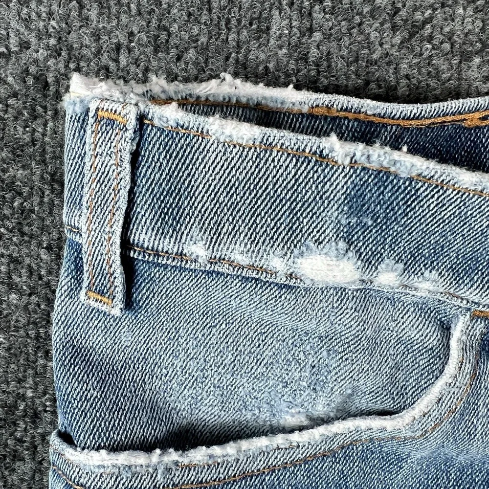 Levi's 547 Orange Tab Jeans 42x30(40x28) USA Made 90s Bootcut Distressed Vintage